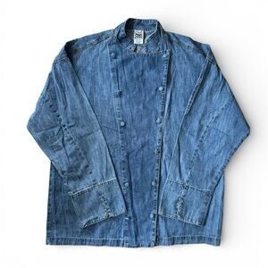 Vintage CHEF REVIVAL Denim Blue Unisex Jacket